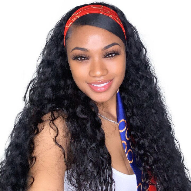 USA STOCK HEADBAND WIG Jessie's Selection