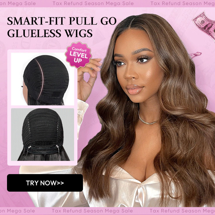 Smart Fit Pull Go Glueless Wigs
